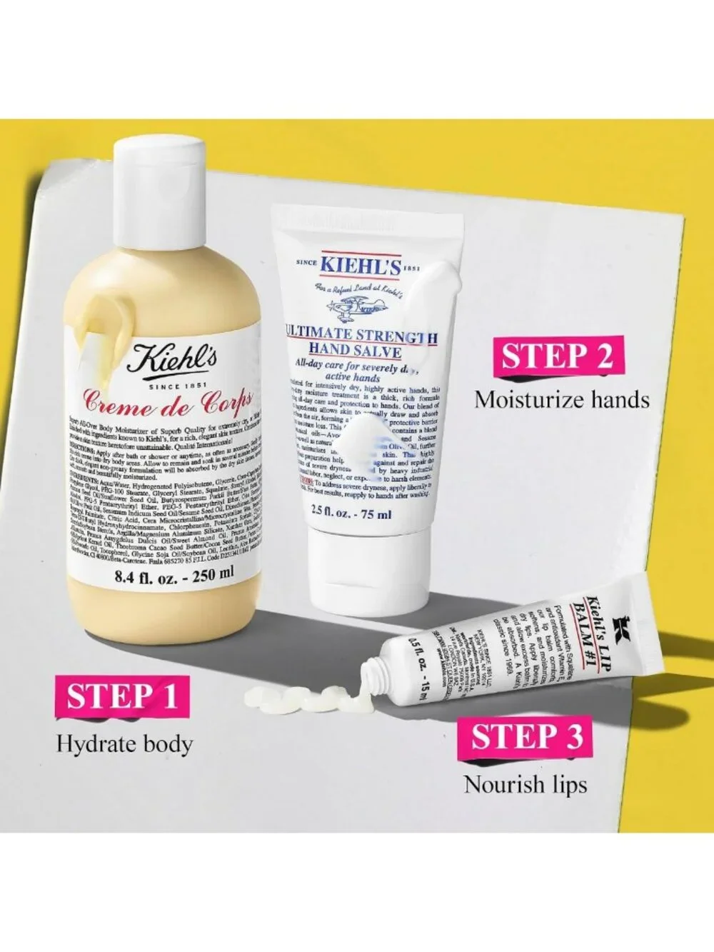 Moisturizing Body Care Gift Set - Hydrating Skincare Essentials - 3 Pack